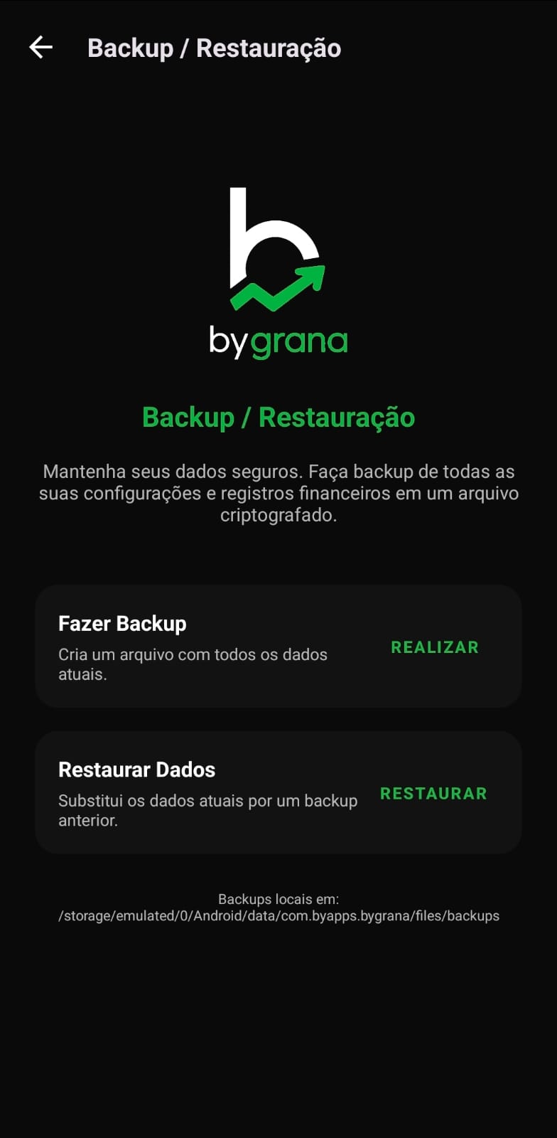 App Backup