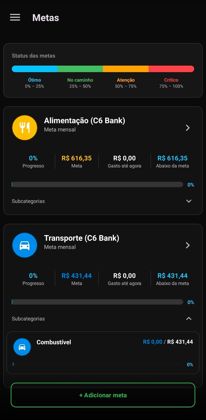 App Objetivos