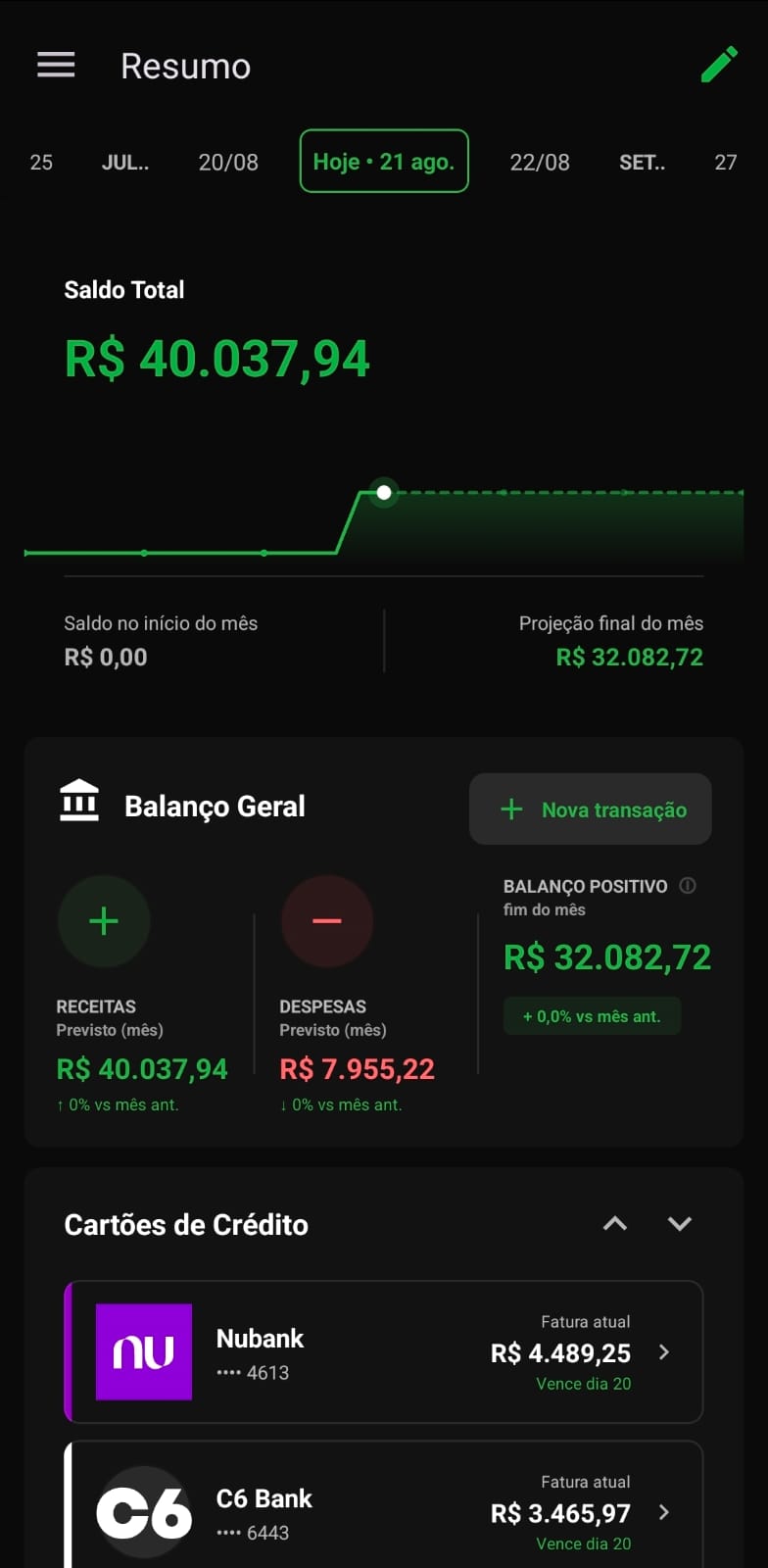 Bygrana App Dashboard